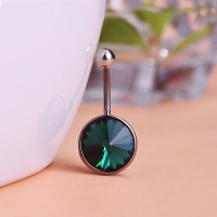 2213400648 Fashion Crystal  Piercing Navel Belly Button Rings 2 colores